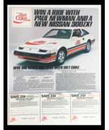 1984 Diet Coke Paul Newman Nissan 300ZX Circular Coupon Advertisement - $18.95