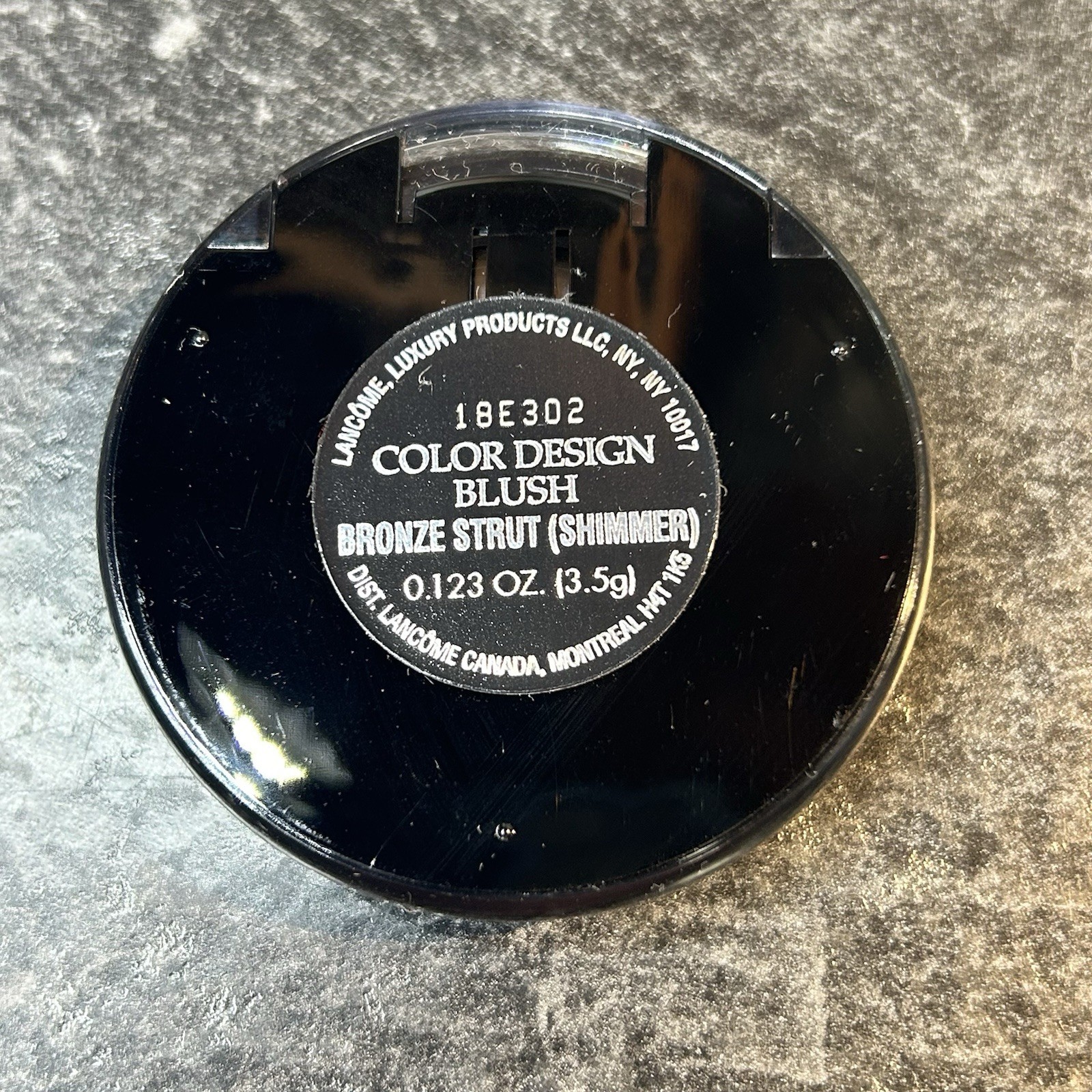 NEW Lancome Color Design Blush BRONZE STRUT SHIMMER Full Size RETIRED Item image 4