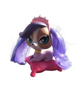 Pink Lavender 3.5&quot; Littlest Pet Shop Dog Figurine - $8.91