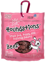 Loving Pets Houndations Training Treats Beef 24 oz (6 x 4 oz) Loving Pets Hounda - £32.16 GBP