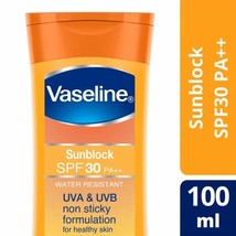 Vaseline Lotion Healthy Sunblock Spf30 100ml - $18.80
