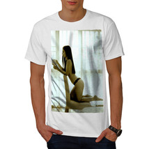 Wellcoda Girl Hot Body Booty Mens T-shirt, Naked Graphic Design Printed Tee - £17.19 GBP+