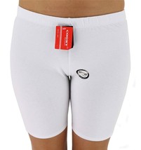 New Coony Women&#39;s Premium Athletic Gym Sport Workout Shorts White S603 - £5.69 GBP+