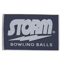 Storm Woven Bowling Towel Grey Navy - $278.35 MXN