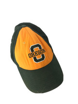 Vintage OREGON DUCKS Strapback Hat Captivating Headwear University of Oregon - £13.03 GBP