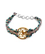 Mia Jewel Shop Dream Catcher Braided String Macramé Vegan Suede Multi St... - $270.05 MXN+