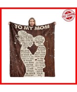 Vintage Letter Print Blanket - The Perfect Mother&#39;s Day Gift for Mom - $57.83 CAD