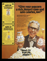 1981 Orville Redenbacher Gourmet Popping Corn Circular Coupon Advertisement - $18.95