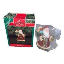Vintage 1991 Hallmark Keepsake Christmas Ornament 2nd In Series Merry Olde Santa - £6.39 GBP