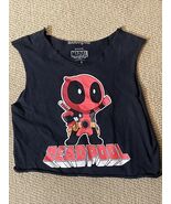 Marvel Deadpool CUSTOM T-Shirt Girls sz S SMALL - €15,44 EUR