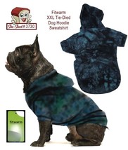 Fitwarm XXL Cozy Dog Hoodie Tie-Dye Sweatshirt - new with tags - £11.90 GBP