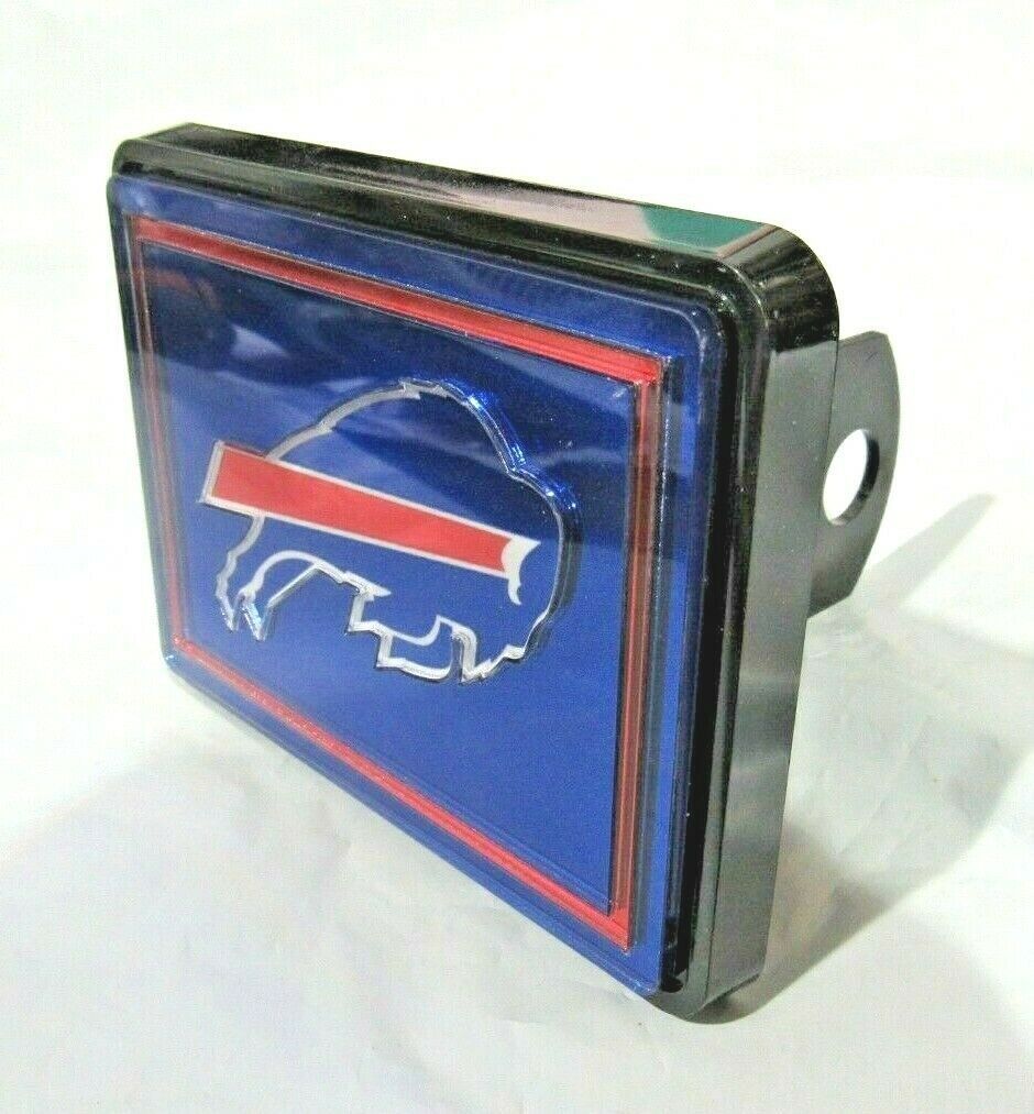 NFL Buffalo Bills Laser Cut Trailer Hitch Cap Cover Universal Fit WinCraft - £20.25 GBP