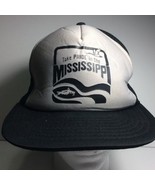 Vintage Take Pride In The Mississippi SnapBack Hat Trucker Mesh River Ca... - $17.86 CAD