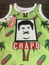 El Chapo Headgear Classics Noir Basketball Jersey ~ Jamais Worn ~ XL - $72.21