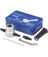 Double Headed Sheet Metal Nibbler Cutter Lichamp Drill Attachment 360 De... - $615.46 MXN