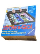 Ravensburger Puzzle Stow and Go Storage System Roll Up Mat 46x26 1500 Pcs NEW - £13.44 GBP
