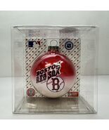MLB Topperscot Boston Red Sox Glass Christmas Ornament Sports Collectors... - $236.18 MXN