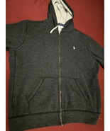 AUTHENTIC Polo Ralph Lauren Mens Hoodie Grey 2XL XXL - €52,82 EUR