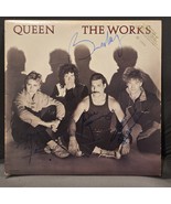 Queen signed lp The Works Freddie Mercury 1984  promo, Original, Vintage... - $6,367.29 MXN