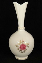 Lenox Rhodora Bud Vase Pink Rose Hand Decorated 24K Gold Trim Original S... - £8.11 GBP