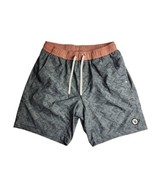 Vuori Kore Shorts Lined Athletic Active Geometric Gray Size Large  - £27.86 GBP