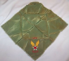 Wwii Aaf Wife Handkerchief Hankie Us Army Airforce Homefront - £13.40 GBP