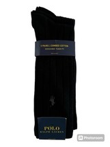Polo Ralph Lauren Combed Cotton 3 Pack Socks.NWT - $24.31