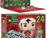 Funko Pocket Pop! DC Comics 24-Day Holiday Advent Calendar Batman Superm... - $34.84