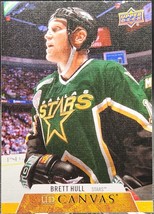 2020-21 Upper Deck Canvas Brett Hull #C252 Dallas Stars - £1.92 GBP