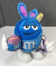 2004 M&amp;M Galerie Blue Easter Bunny, 8&quot; (sorry no M&amp;Ms) with tags - £6.41 GBP