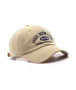 Beige American Style Baseball Cap Summer Style for Men and Women - £14.20 GBP