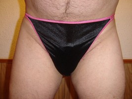  Second Skin Satin String Bikini Panties for Men or Women Size 2X - £10.34 GBP