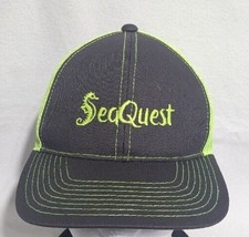 &quot;SeaQuest&quot; Gray and Green Mesh Snapback Baseball Cap - New with Tags - $17.95