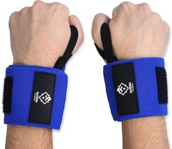 Wrist Wraps for Weightlifting, Bodybuilding, Powerlifting, Strength Training - £11.60 GBP