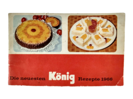 German language Cook Book recipes Die Neuesten Konig Rezepte 1966 by Konig - £15.20 GBP