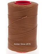 0.6mm Amber Glow Ritza 25 Tiger Wax Thread For Hand Sewing. 25 - 125m le... - £3.88 GBP