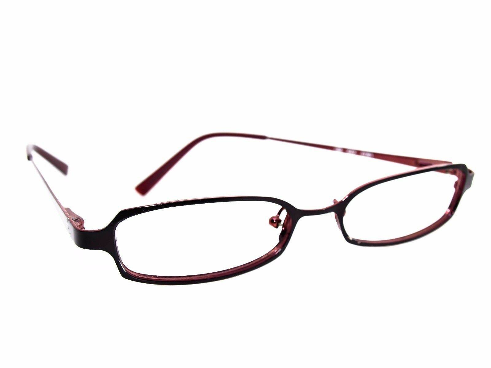 Kate Spade Eyeglasses Kay O1W1 Black/burgundy Rectangular Frame Italy 49... - $19.99