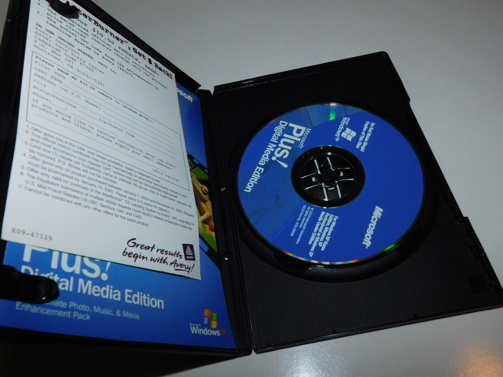 Primary image for Microsoft Plus! Digital Media Edition for Windows XP