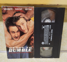 Ready to Rumble VHS 2000 blockbuster sticker wcw john cena goldberg ddp ... - £7.41 GBP