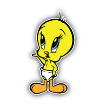 Cartoon Baby Tweety Sticker Vinyl Decal Waterproof Laptop Car Phone - $4.50 - $18.00