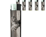 Elephant Art D27 Lighters Set of 5 Electronic Refillable Butane  - $15.79