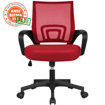 Office Chair Ergonomic Desk Chairs Mesh Adjustable W/Lumbar Support Armr... - £74.99 GBP