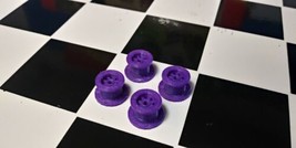 4 VL Purple Rain Schaper Stomper 4x4 Truck RIMS 2mm Axle (3D Print) *see descr - £7.82 GBP