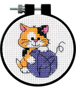 Dimensions Learn-A-Craft Counted Cross Stitch Kit 3" Round-Cute Kitty (1... - €11,36 EUR Dimensions Learn-A-Craft Counted Cross Stitch Kit 3" Round-Cute Kitty (1... - €11,36 EUR