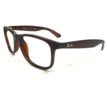 Ray-Ban Eyeglasses Frames RB4202 ANDY Brown Square Full Rim 55-17-145 - £44.17 GBP