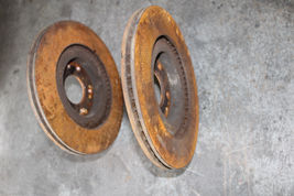 2007-2009 NISSAN 350Z FRONT DISC BRAKE ROTORS PAIR  R1221 image 10