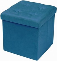 Contemporary Faux Suede (Teal) Sorbus Storage Ottoman Bench -, Foot Rest. - £35.03 GBP