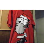Snoopy Santa Shirt in Red, size Large New Without Tags - $278.46 MXN