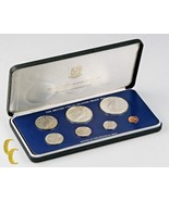 1980 Britannique Vierges Îles Preuve Jeux , Rare, Tout Original 7 Pièces... - $3,649.60 MXN
