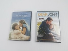 Lot Of 2 Romantic DVDs - The Notebook &amp; Dear John Brand New And Sealed Free Ship - £7.38 GBP
